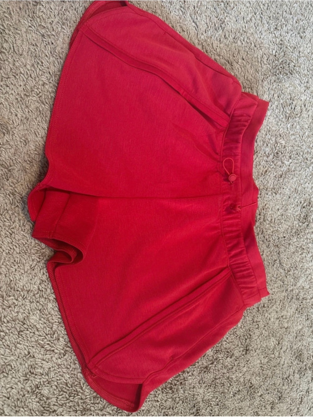 Women’s Red Athletic Lounge Shorts - FLX
